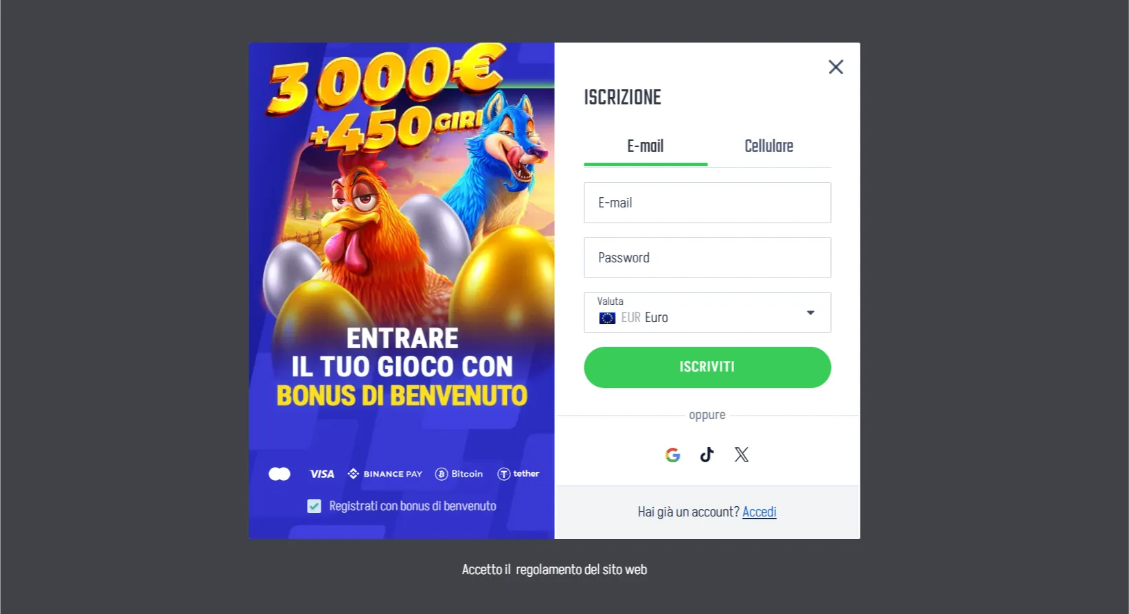 Creazione di un nuovo profilo prima del login Winnita: come completare la registrazione – Winnita login